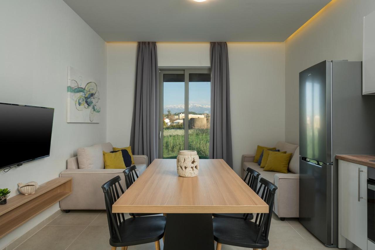 Aegean Breeze Luxury Apartments Next To The Sea Maleme Dış mekan fotoğraf