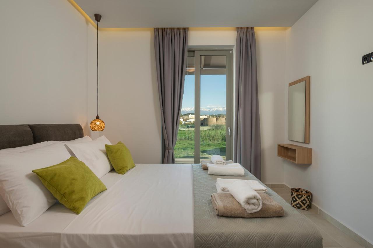 Aegean Breeze Luxury Apartments Next To The Sea Maleme Dış mekan fotoğraf