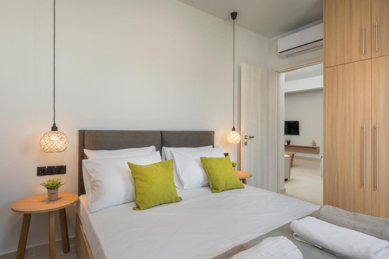 Aegean Breeze Luxury Apartments Next To The Sea Maleme Dış mekan fotoğraf