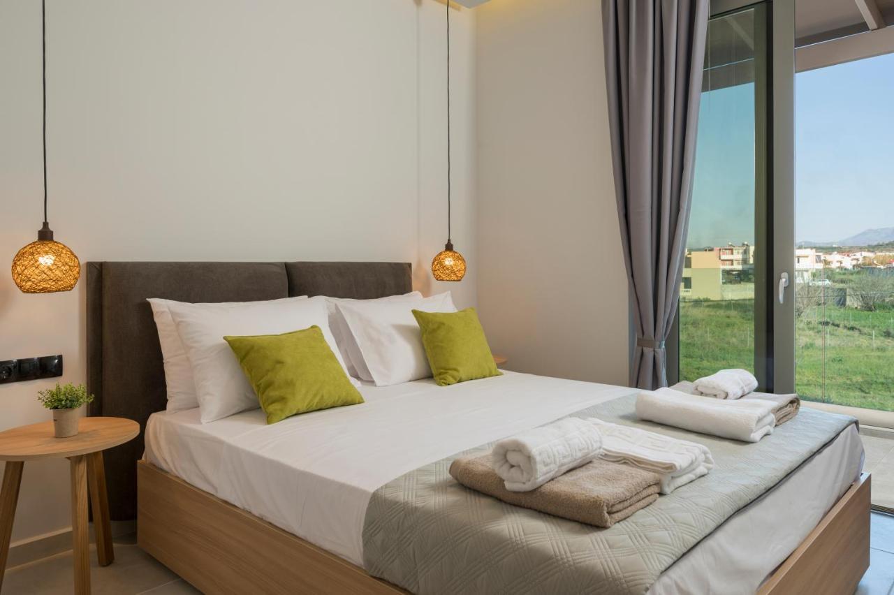 Aegean Breeze Luxury Apartments Next To The Sea Maleme Dış mekan fotoğraf