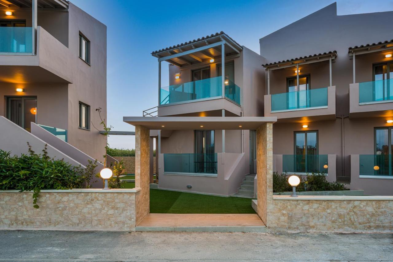 Aegean Breeze Luxury Apartments Next To The Sea Maleme Dış mekan fotoğraf