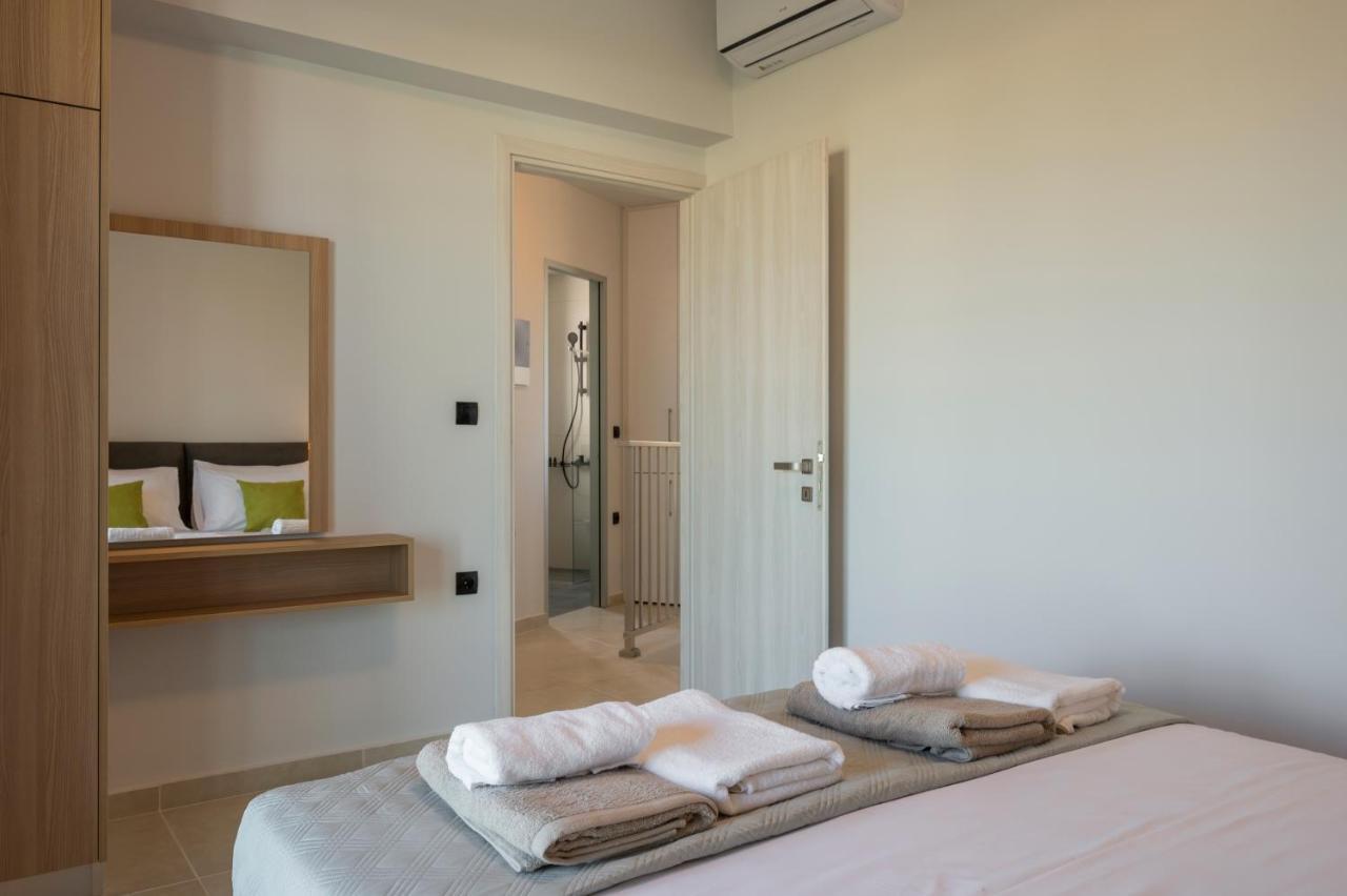 Aegean Breeze Luxury Apartments Next To The Sea Maleme Dış mekan fotoğraf