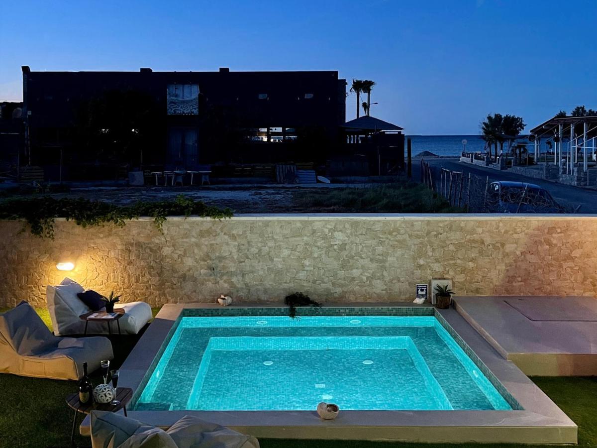 Aegean Breeze Luxury Apartments Next To The Sea Maleme Dış mekan fotoğraf