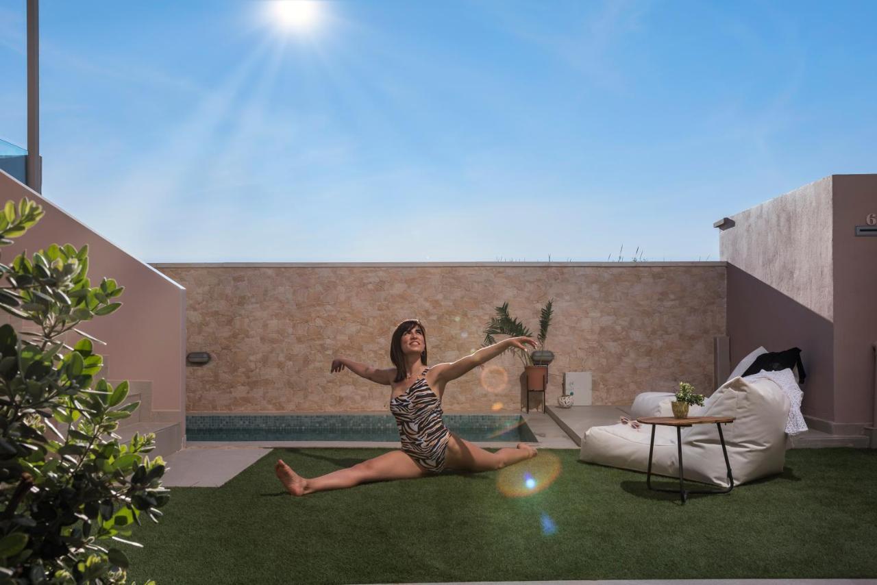 Aegean Breeze Luxury Apartments Next To The Sea Maleme Dış mekan fotoğraf