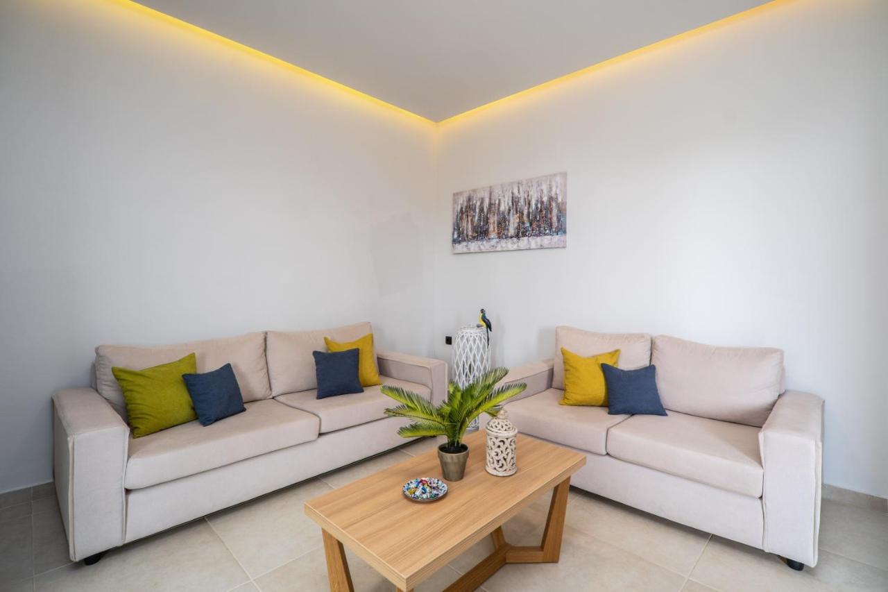 Aegean Breeze Luxury Apartments Next To The Sea Maleme Dış mekan fotoğraf